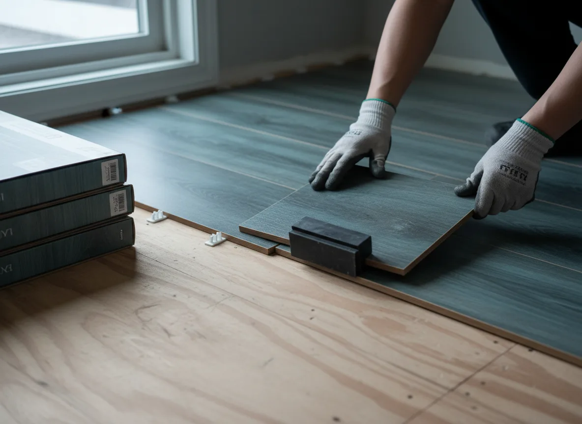 Luxury Vinyl Plank Installation company in New London, MN